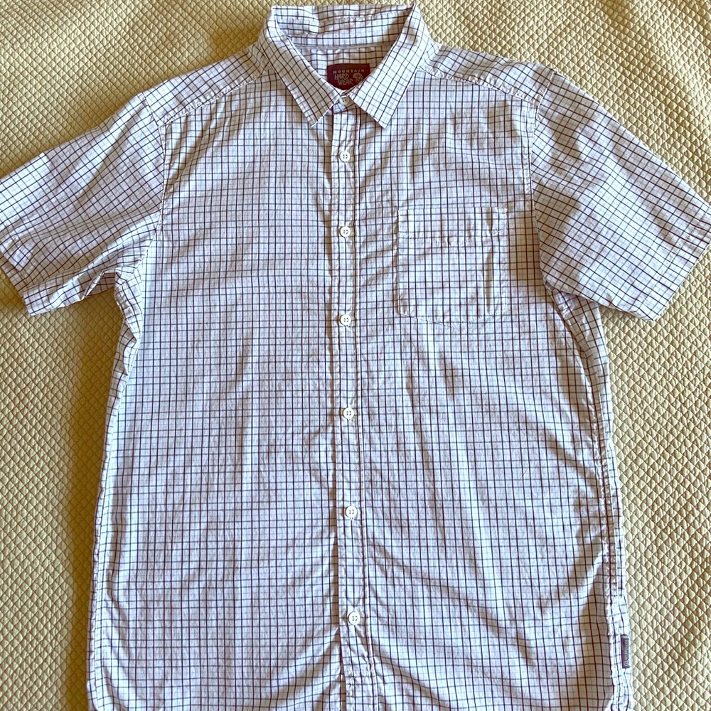 Mountain Hardwear Peso Collar Button Up S/S Shirt